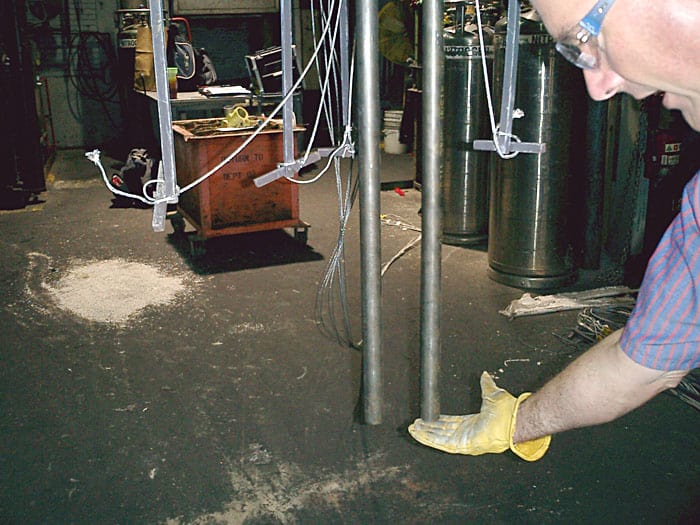 Survey should be run here