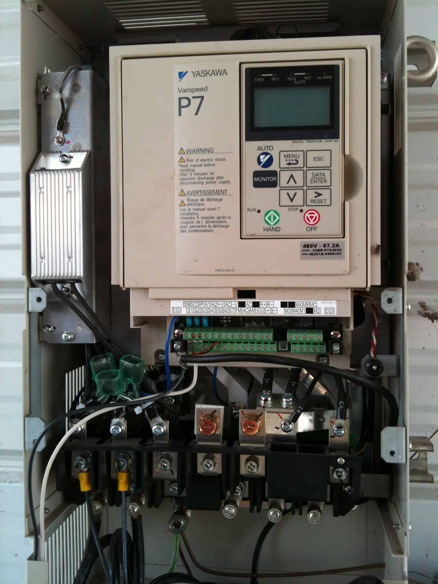 Yaskawa Drive in Cabinet